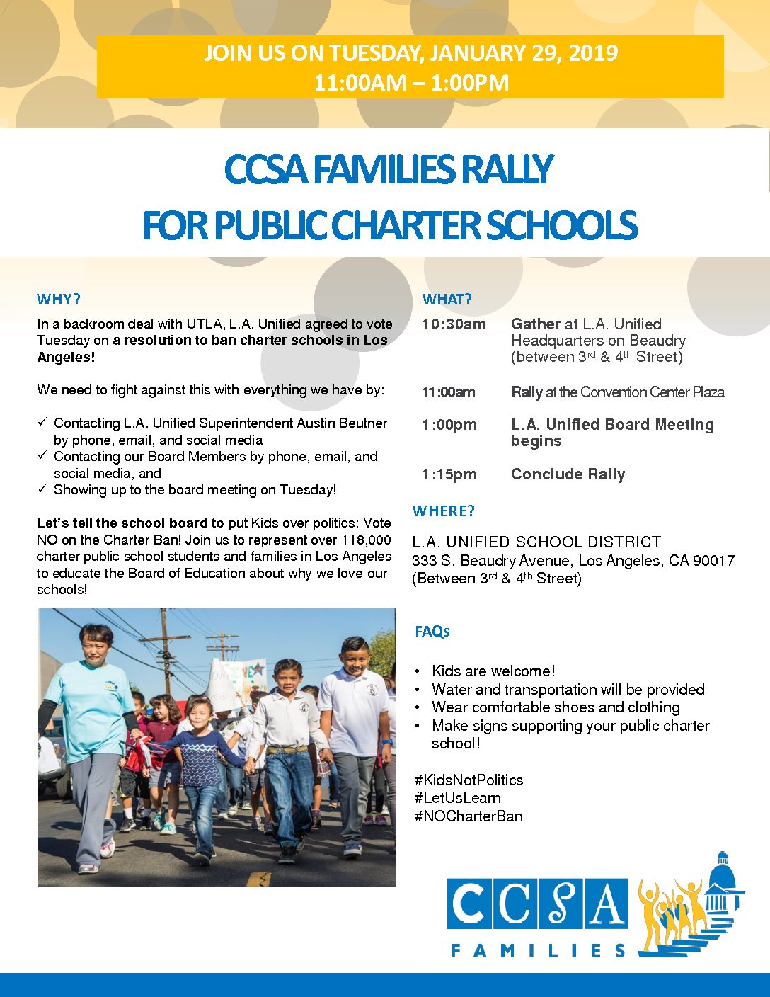 Charter School Rally