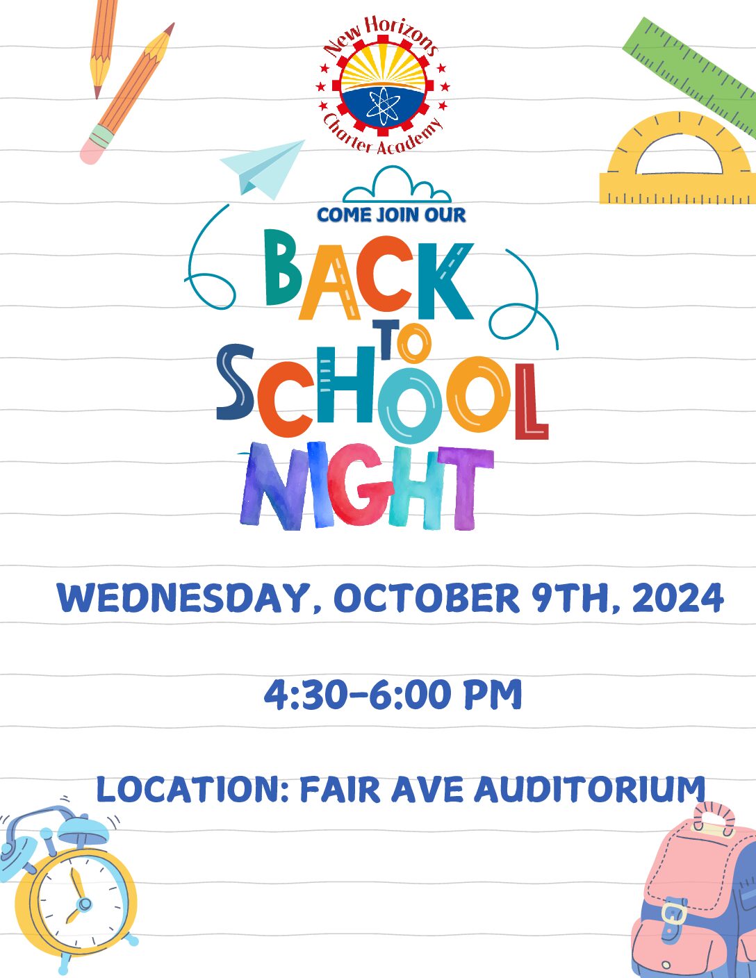 Back to School Night